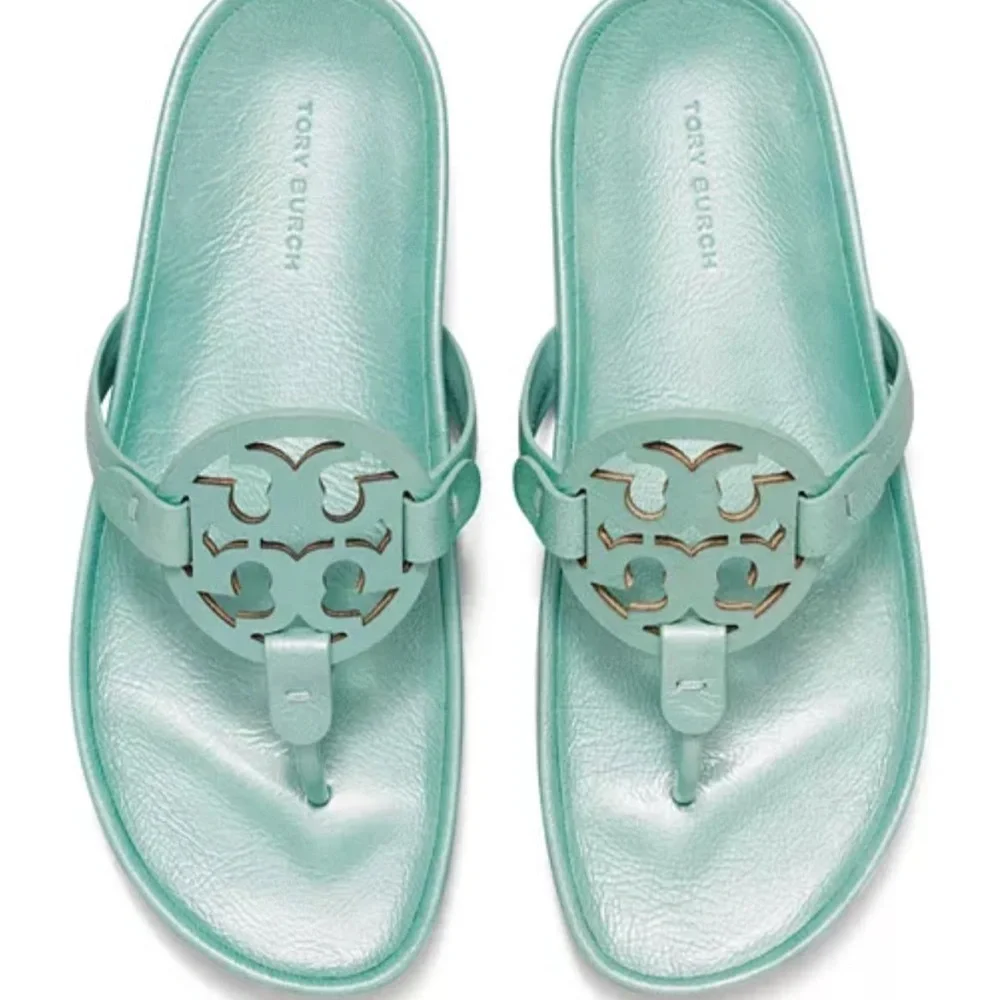 NWOB Tory Burch Mint Green Women's Sandals